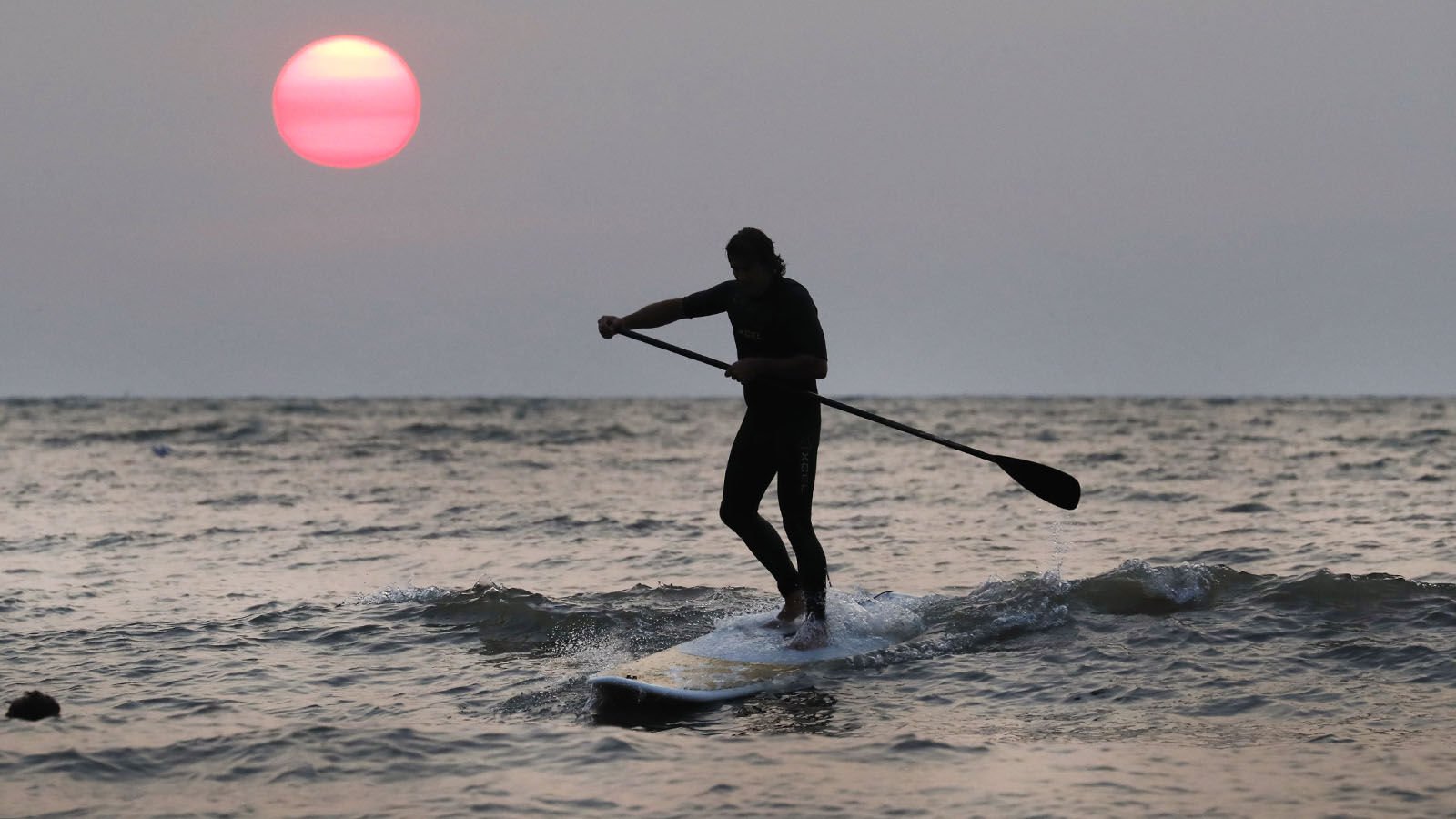Surfing Lake Erie